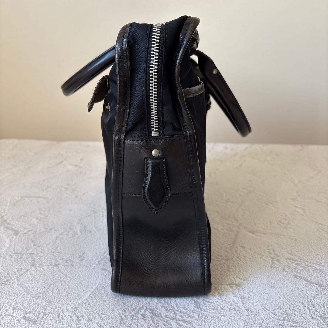 Felisi フェリージ ナイロンレザー ブリーフケース 8637/2 黒