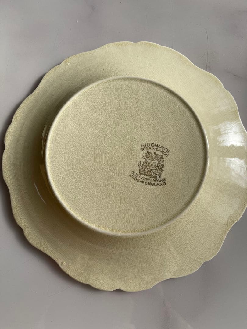 すずらんとバラのプレート2枚セット