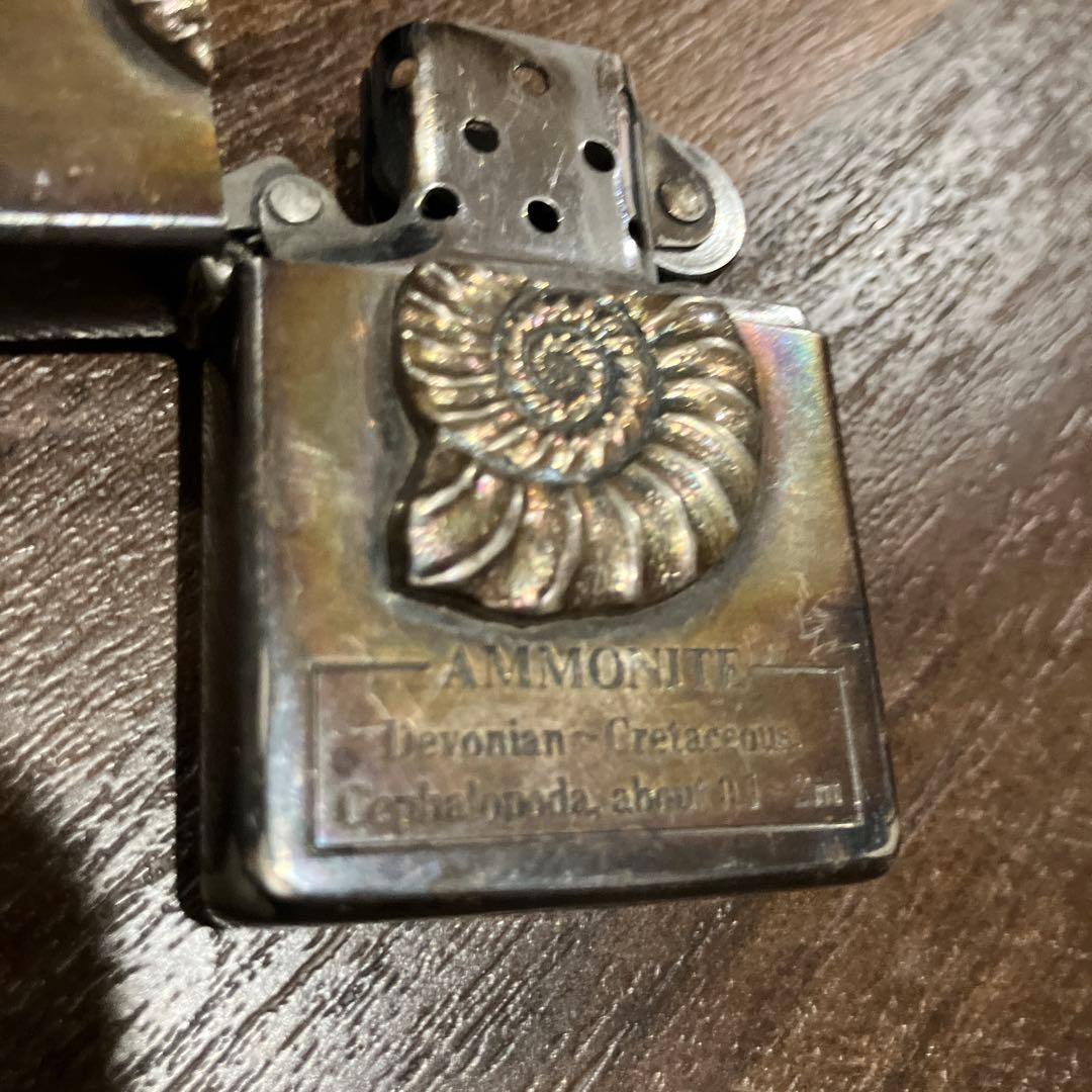 Zippo アンモナイト彫刻ライター