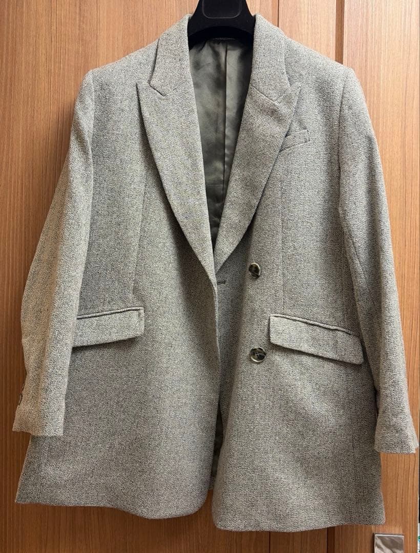 ETRE TOKYO エトレトウキョウ ピークドラペルウールジャケット