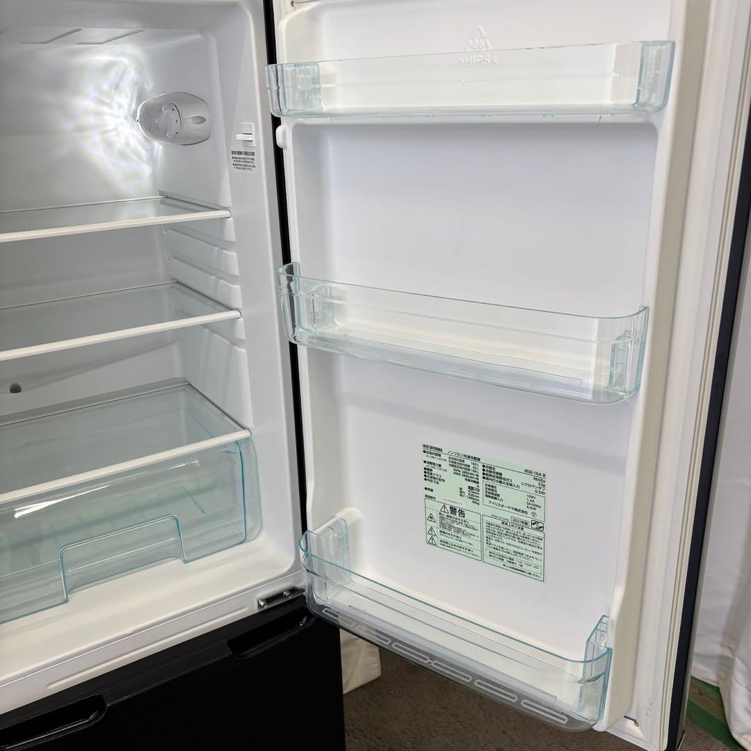 ★417　アイリスオーヤマ　冷蔵庫　単身　黒　　設置無料　中古　綺麗　おすすめ