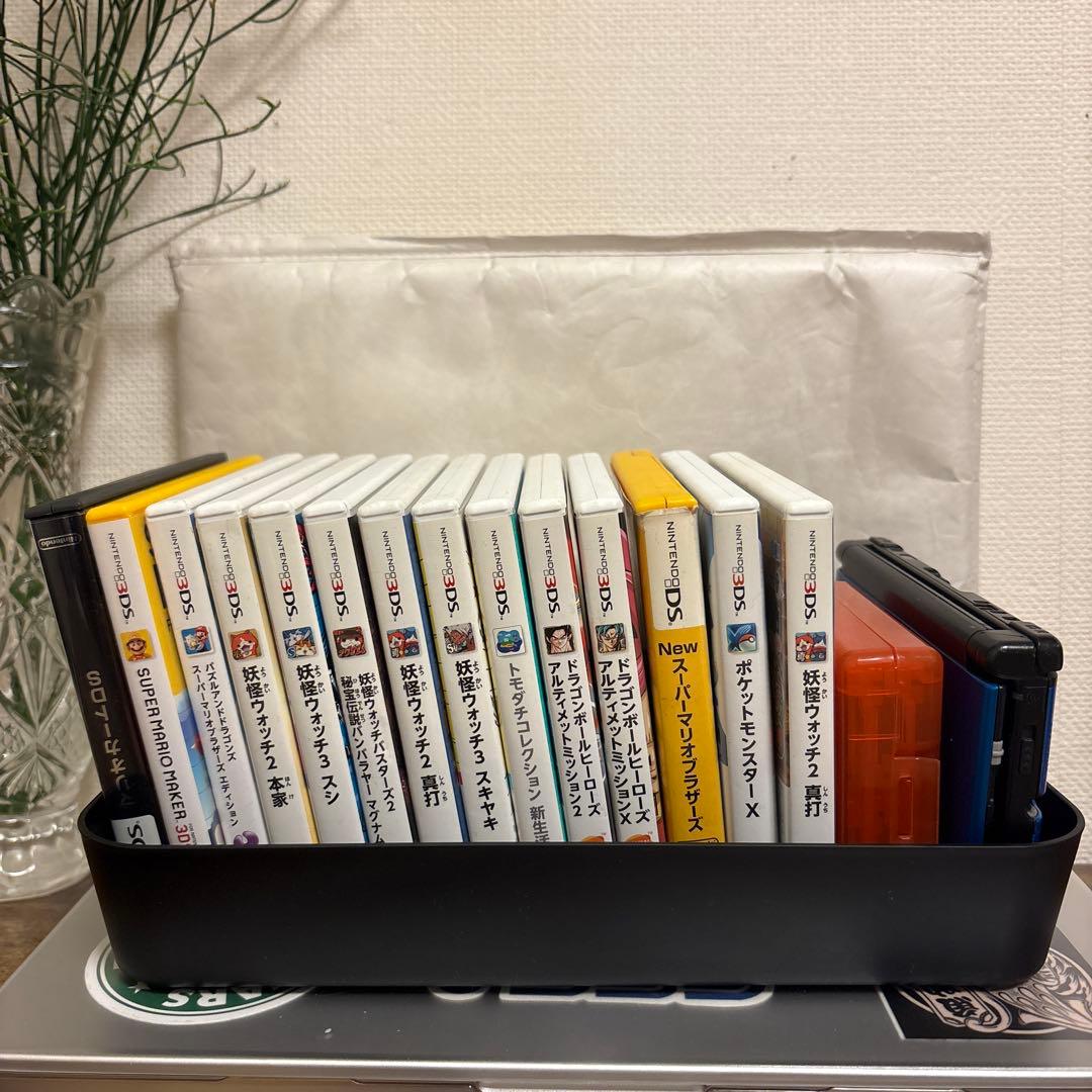 C*引様 Nintendo 3DS LL 青 + ゲームソフト 20本