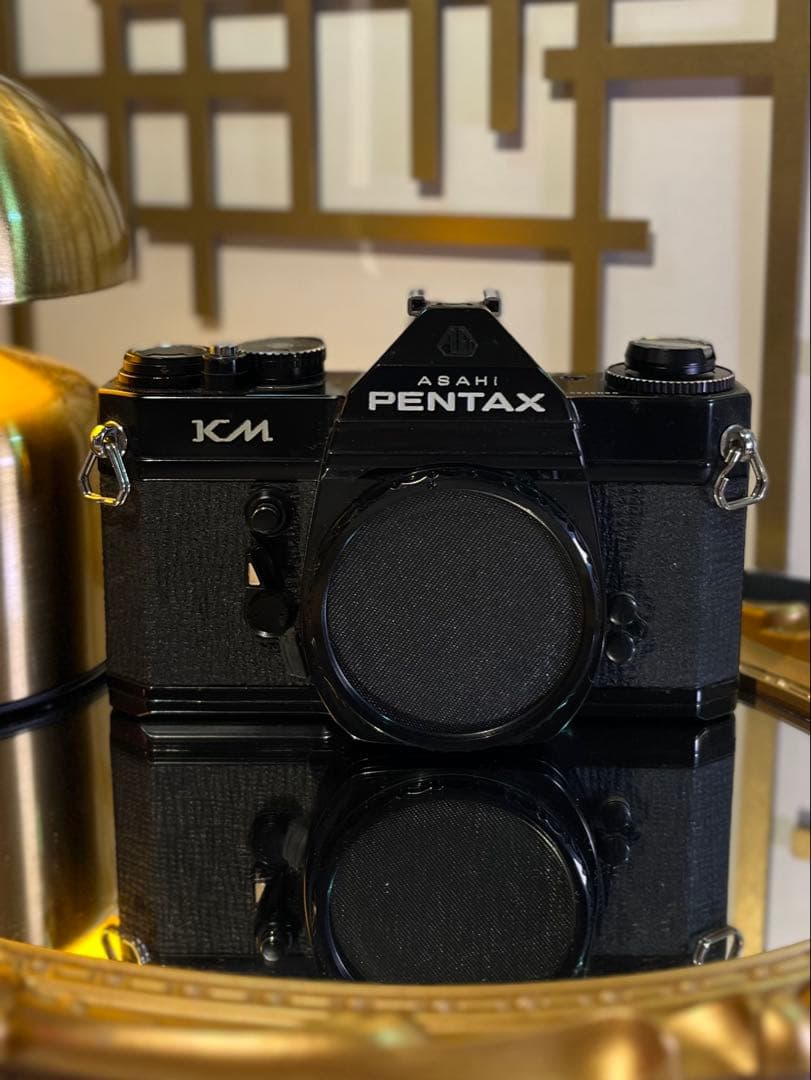 PENTAX KM ブラック 美品級 動作良好 フィルムカメラ
