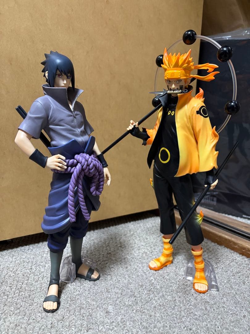 一番くじ NARUTO 紡がれる火の意志 うずまきナルト うちはサスケ輪廻写輪眼