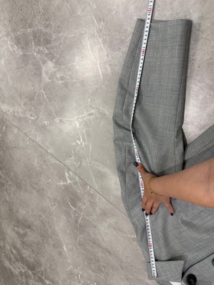 ENFÖLD（エンフォルド）ショートジャケット／サイズ38／グレー