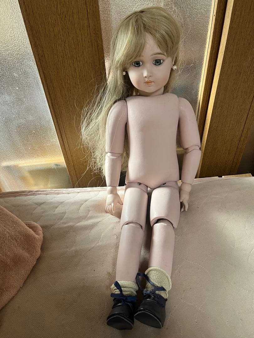 ビスクドールロングフェイスジュモーリプログレー目