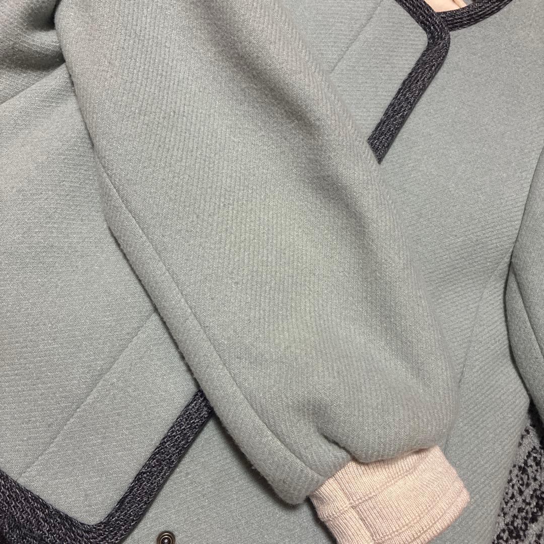 極美品⭐️Chloé ライトグリーン　コート　36