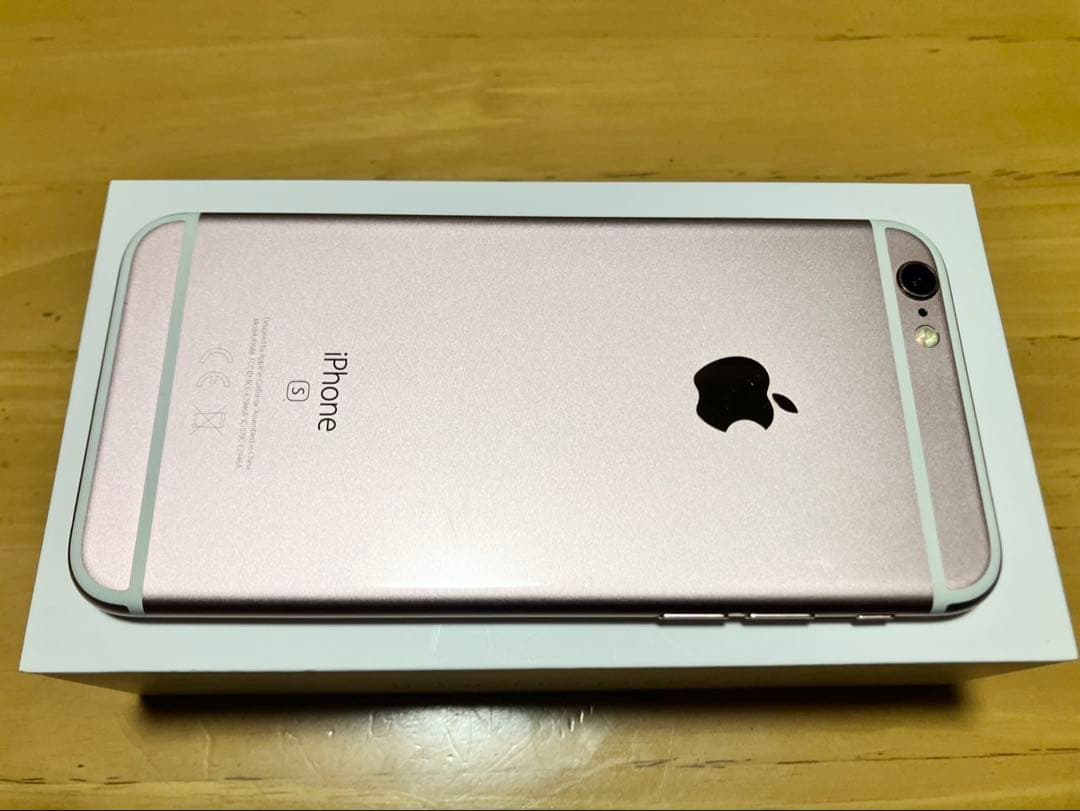 Apple iPhone 6s 32GB ローズゴールド 箱付 バッテリー100