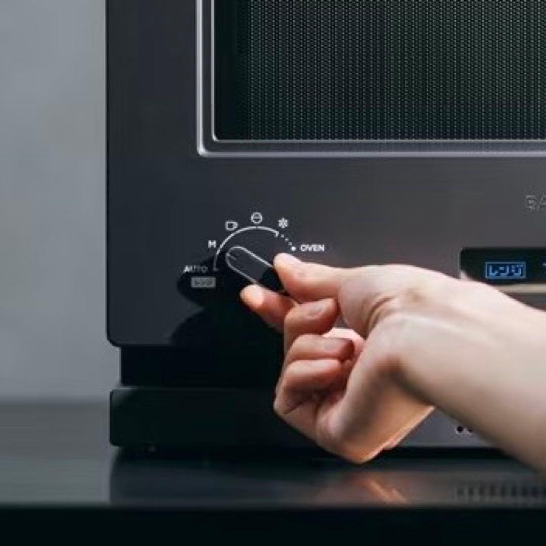 【新品未開封】バルミューダ オーブンレンジ ブラック K09A-BK