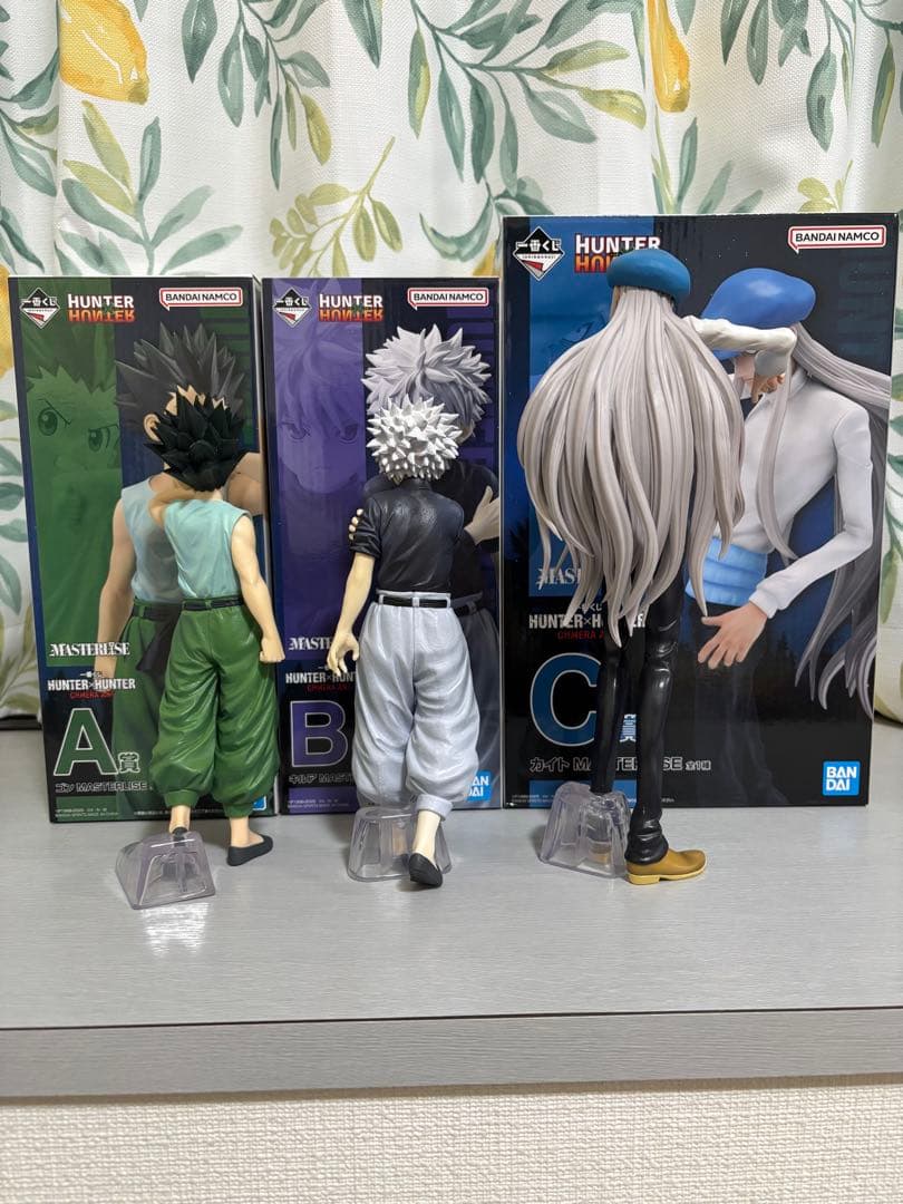 HUNTER×HUNTER 一番くじ　キルア　ゴン　カイト　フィギュア