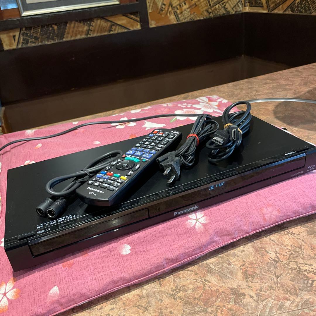 パナ DMR-BWT560/500GB/2番組W録画/フル装備/3D対応/完動品