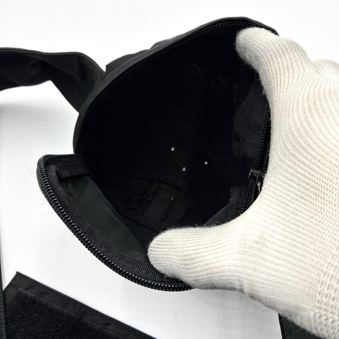 りようた　プラダ バックパック 三角ロゴ ボディバッグ 3WAY ブラック