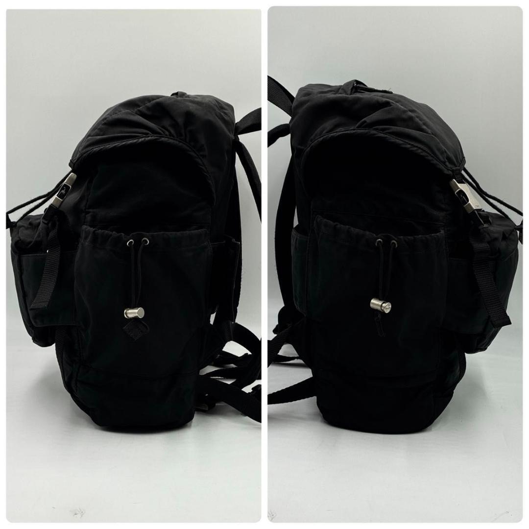りようた　プラダ バックパック 三角ロゴ ボディバッグ 3WAY ブラック