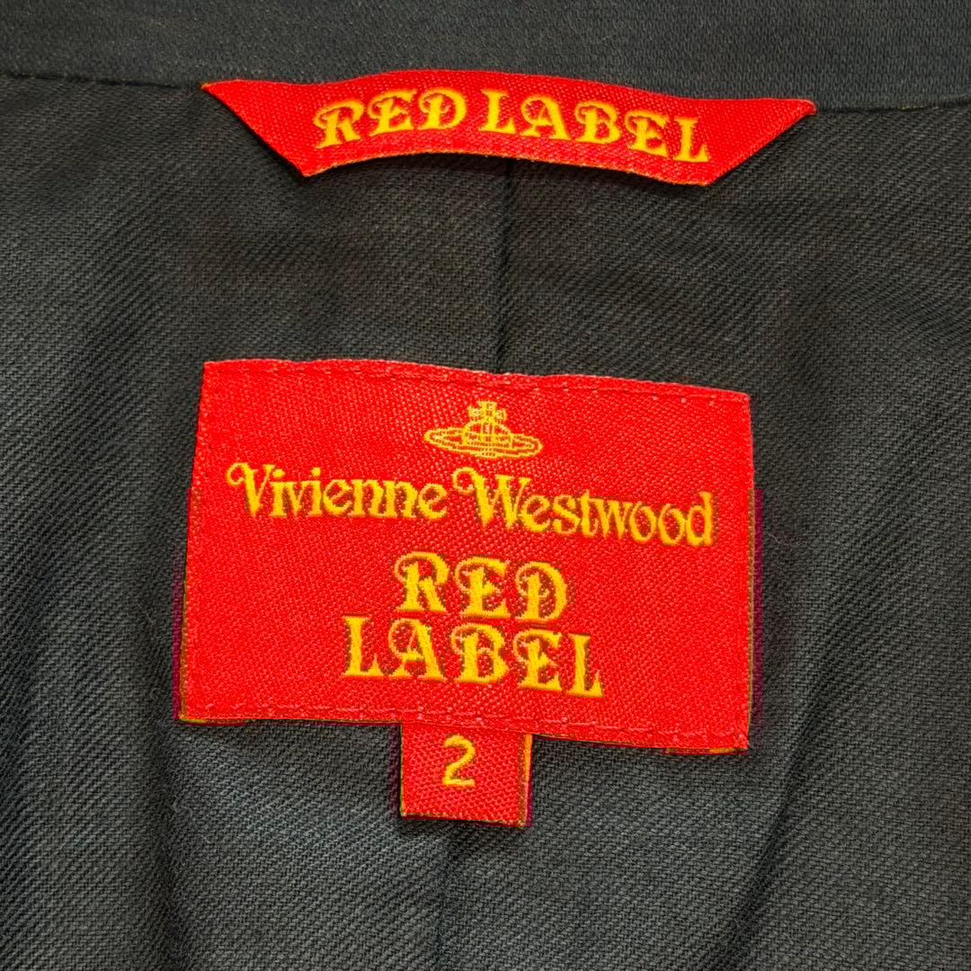 ヴィヴィアンウエストウッドレッドレーベル　ラブジャケット　オーブ釦　ネイビー　M