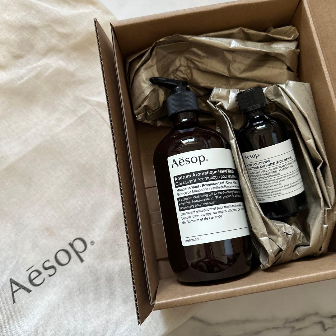 新品Aēsopイソップ⭐︎ハンドウォッシュ500ml+トイレ消臭セット