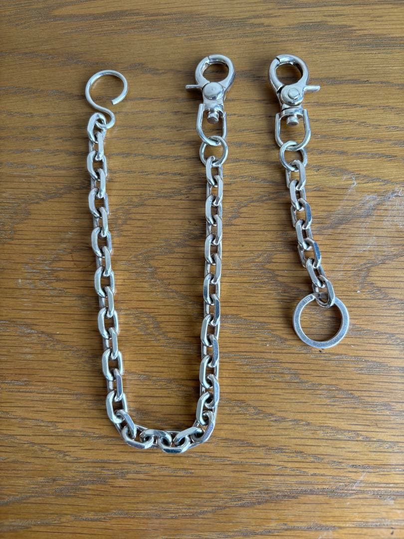 ウォレットチェーン&キーチェーン Silver 925