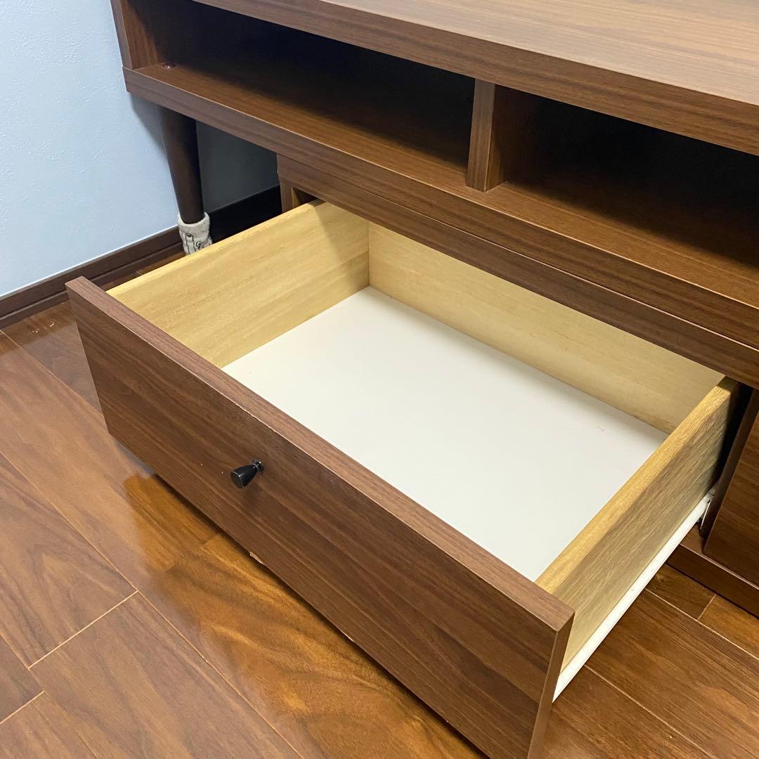 B-company テレビボード　伸縮タイプ　ビーカンパニー　ブラウン　送料込み