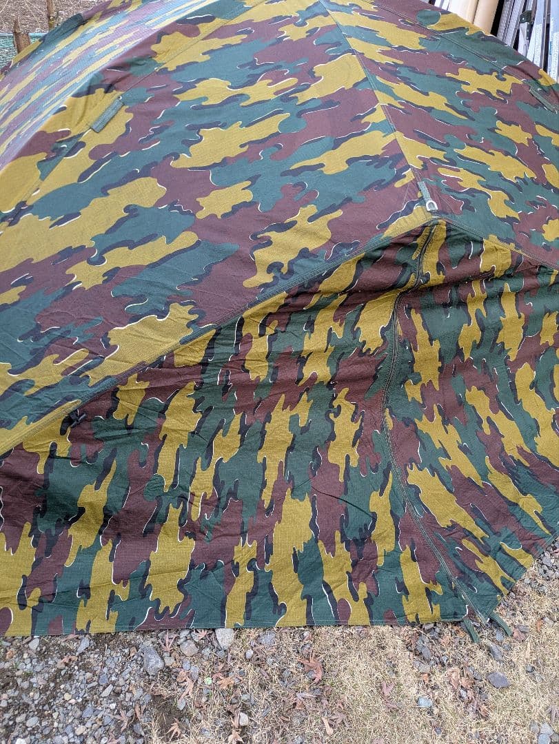 希少　ベルギー軍幕　美品