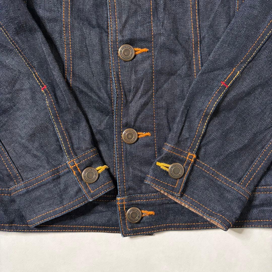 【美品】BURBERRY BLACKLABEL デニムジャケット 国産 濃紺 L