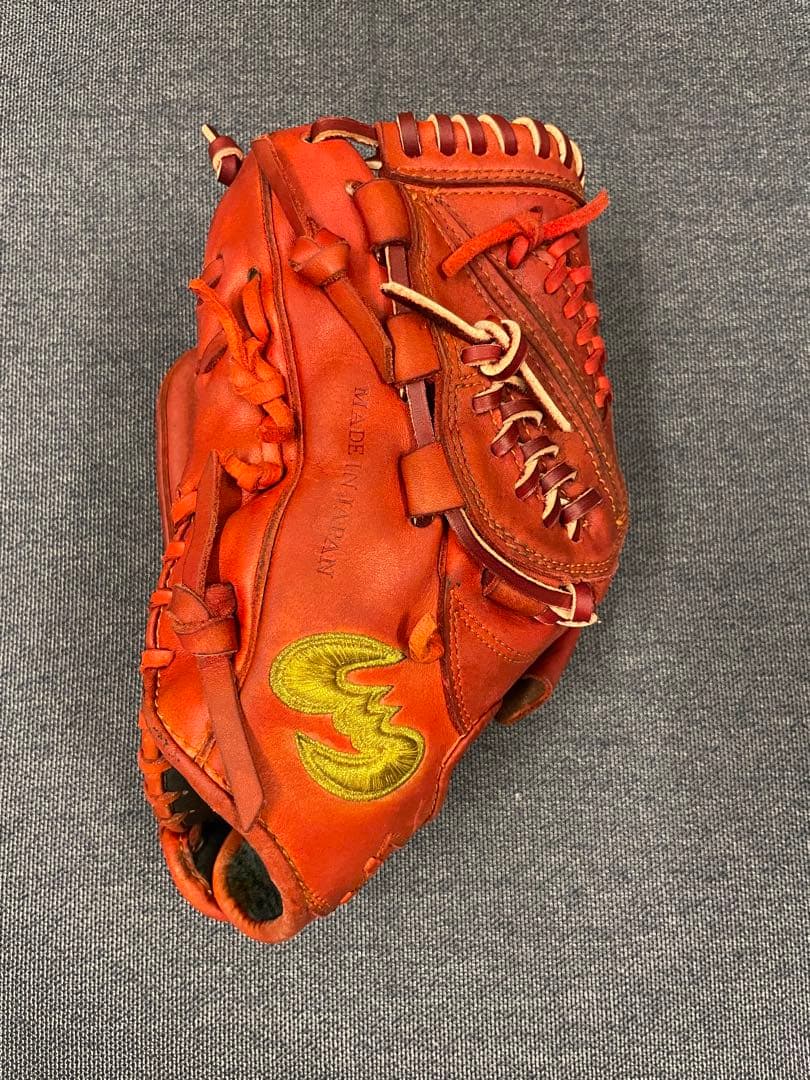 良型　ジームス　野球 軟式グローブ 一般用　大人　左投げ　グラブ　左利き　投手