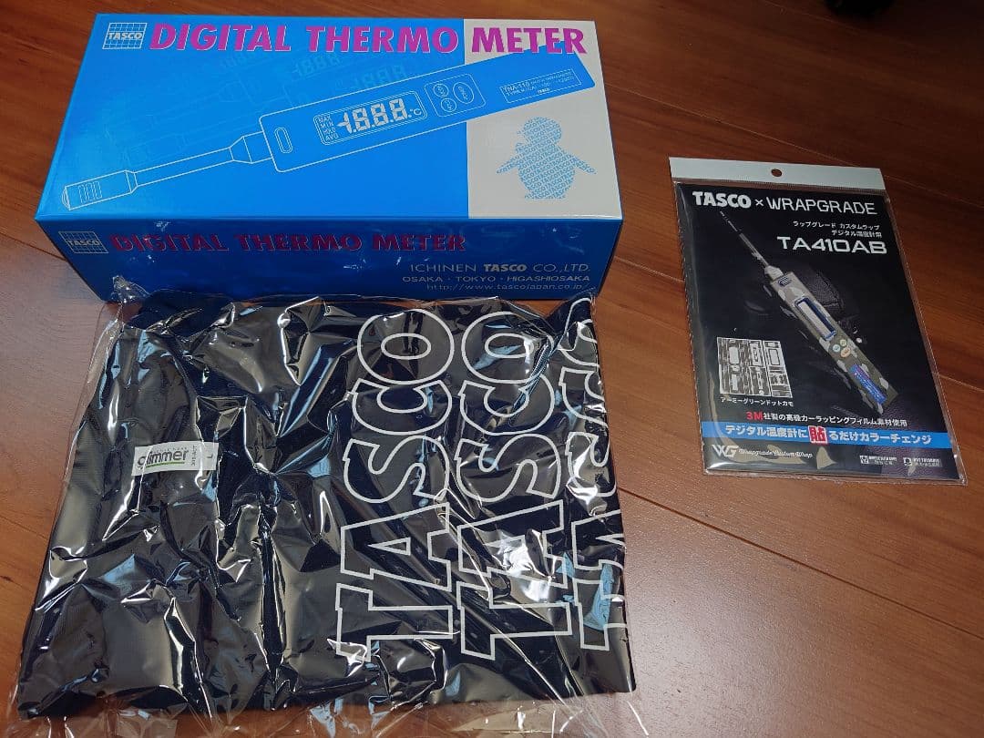 TASCO デジタル温度計 TA410BX セット