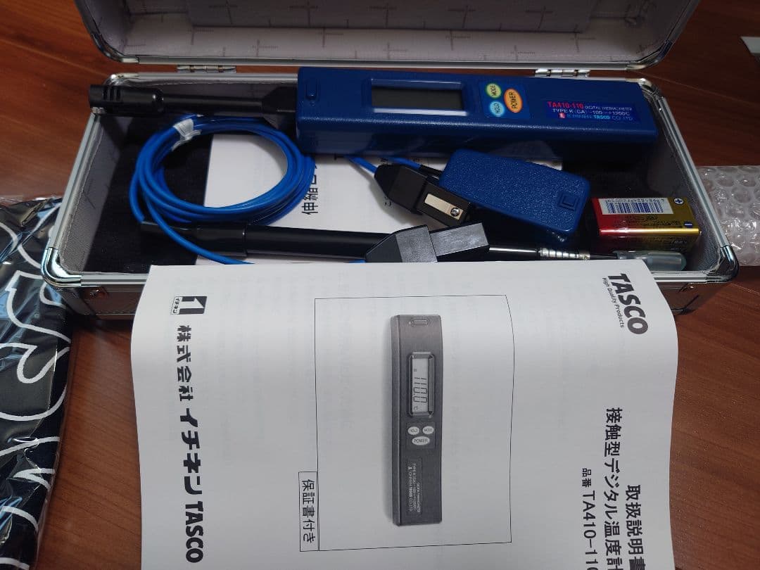 TASCO デジタル温度計 TA410BX セット