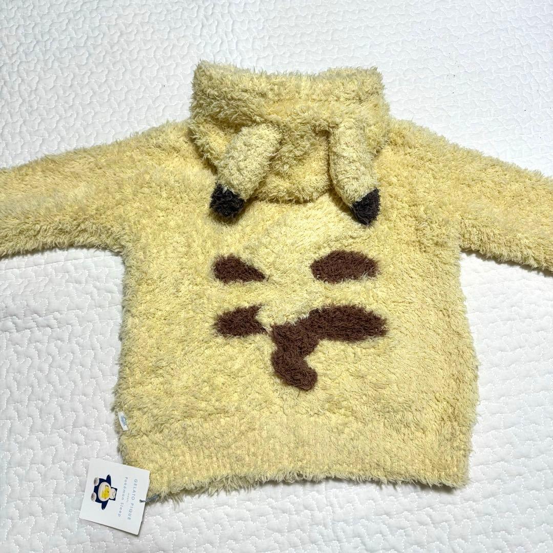 【新品未使用品】キッズ　ジェラート ピカチュウパーカ&ショートパンツセット