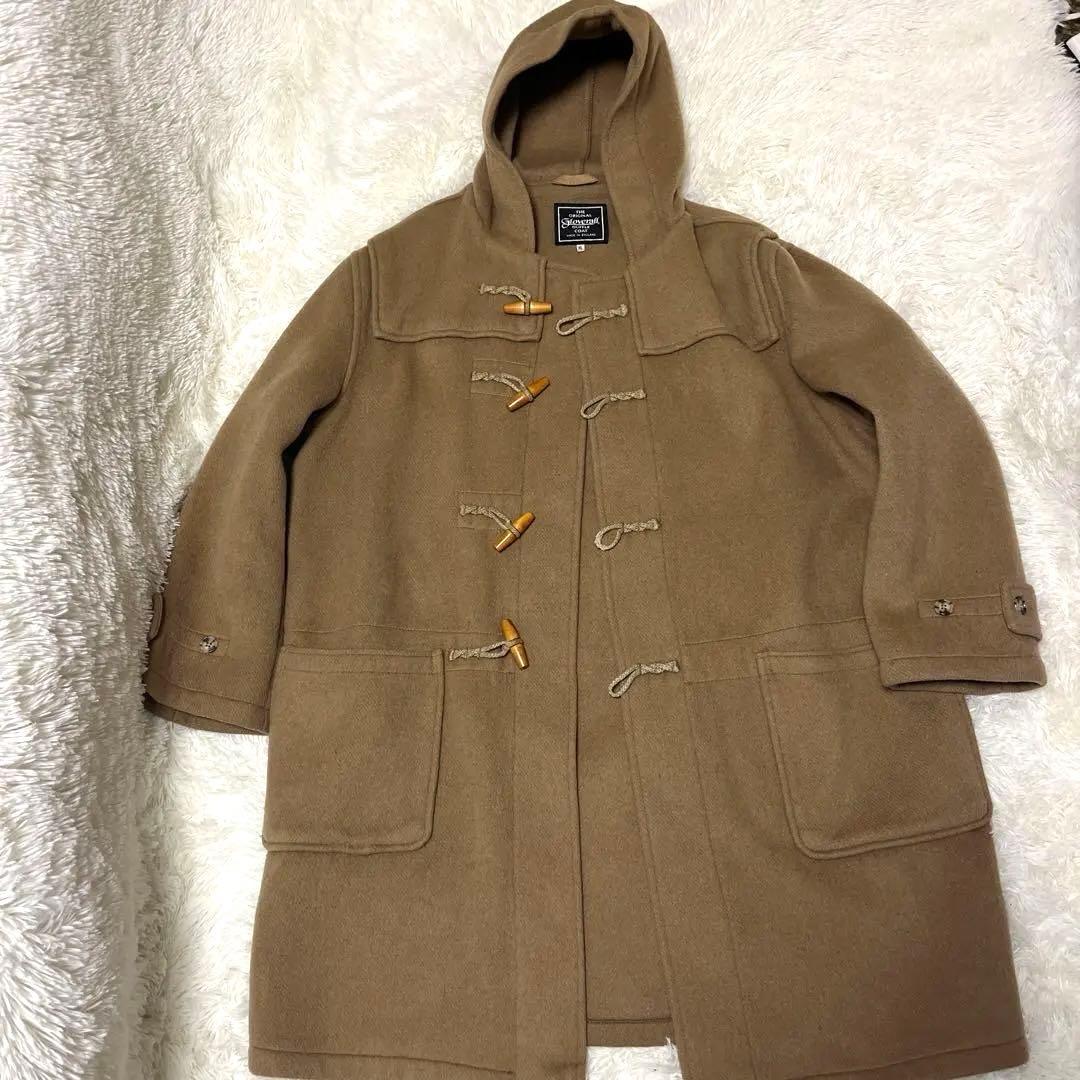 【極美品/XL】グローバーオール ダッフルコート ベージュ 英国製 キングストン