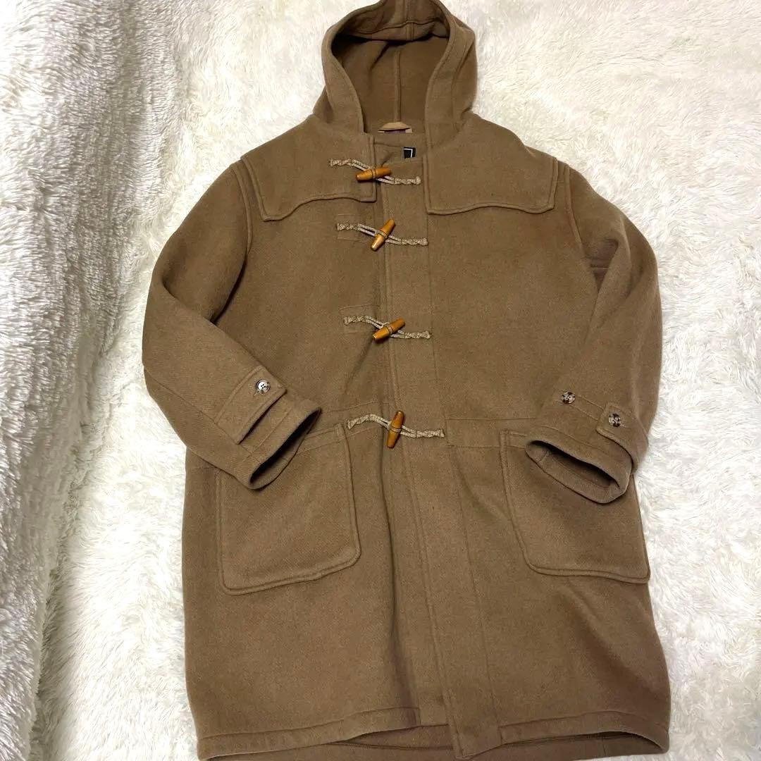 【極美品/XL】グローバーオール ダッフルコート ベージュ 英国製 キングストン