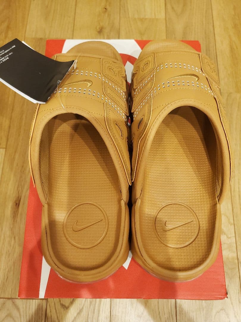 【送料込み】ナイキ エアモアアップテンポ スライド フラックス　29.0cm