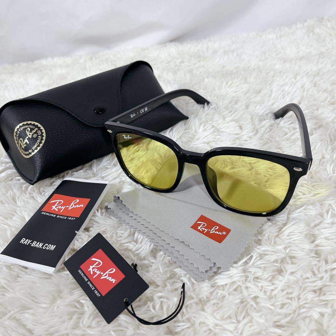 RayBanレイバン　RB4401D サングラス　ケース付き　イエロー