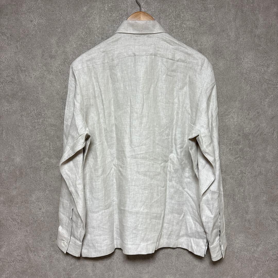 新品★マリアサンタンジェロ★麻100%★サファリシャツジャケット★イタリア製