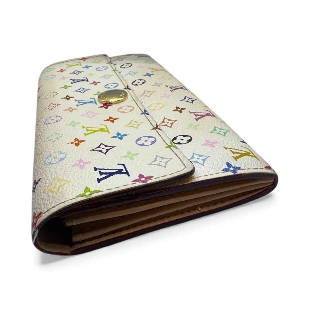 ルイヴィトン　モノグラム　マルチカラー　ポルトフォイユ サラ　財布