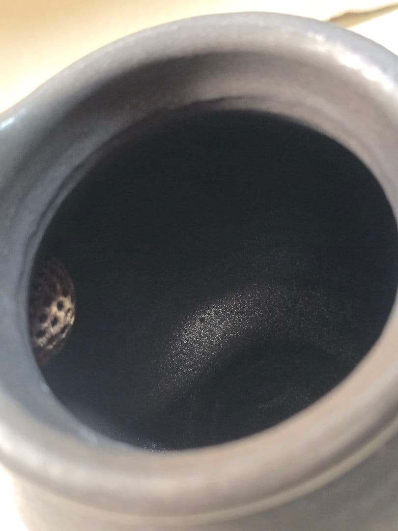 正島克哉　耐火　土瓶　黒 (小)　 ■美品■