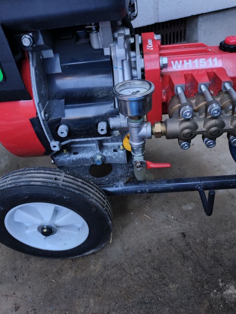 【送料込み】KORTZ（共立）WH-1511 高圧洗浄機（ホース、洗浄ノズル付）