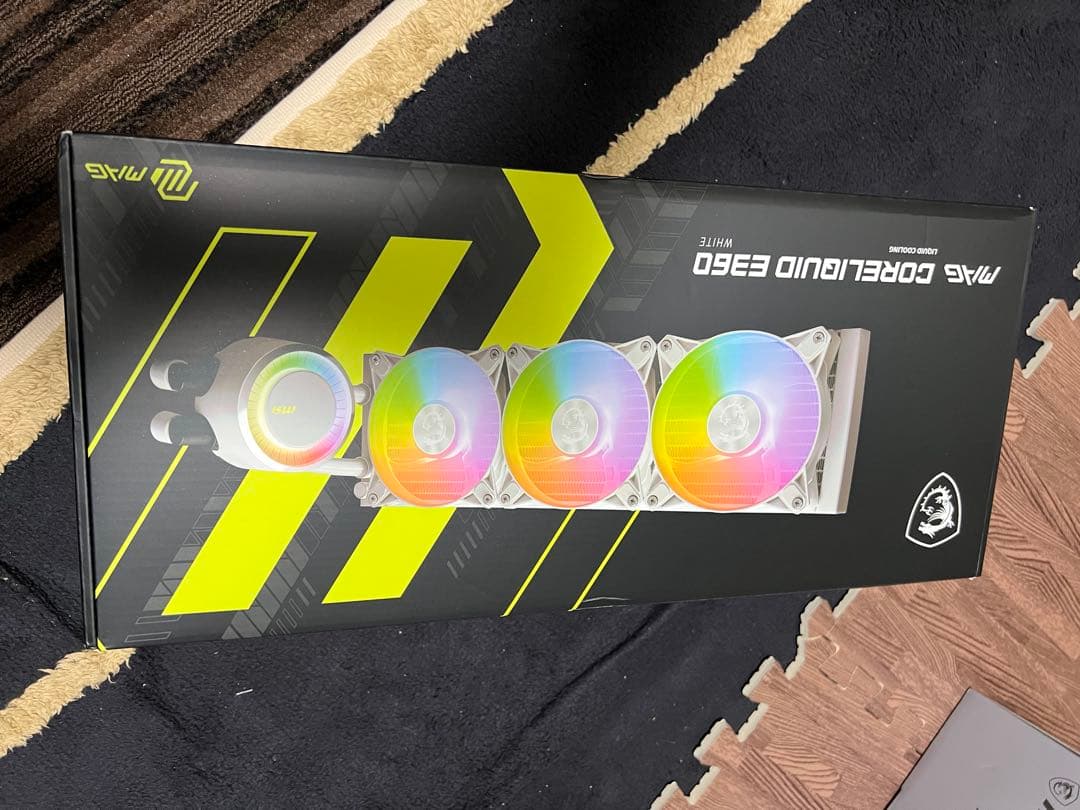 その他 MSI MAG CORELIQUID E360 WHITE 360mm