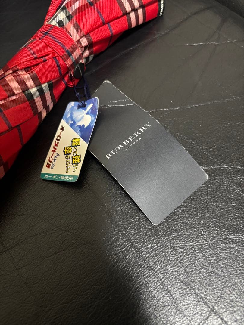 BURBERRY バーバリー 長傘 ノバチェック 新品 未使用 タグ付き