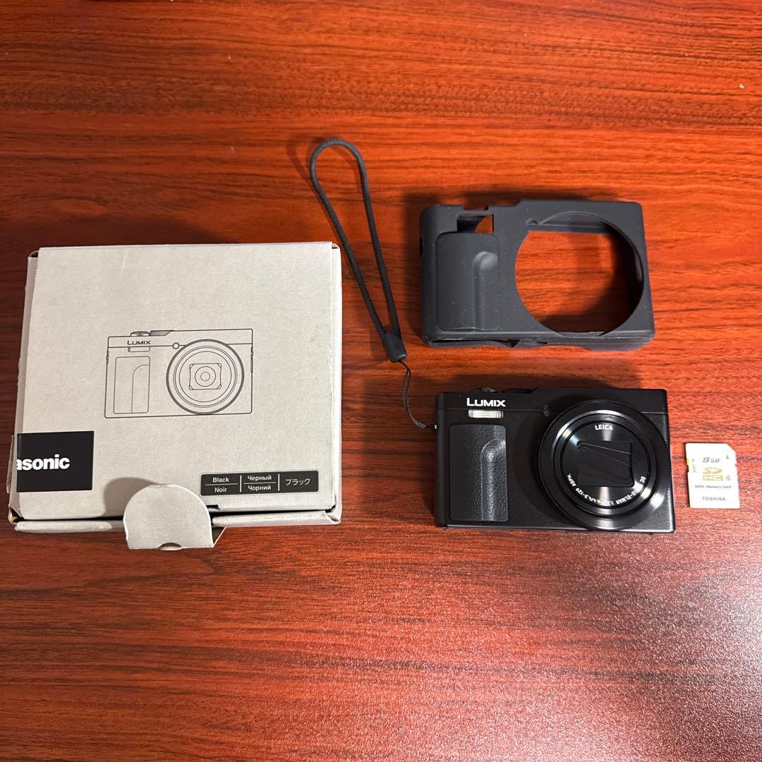 【新品同様】LUMIX ルミックス DC-TZ99 ブラック 元箱付き　おまけ有