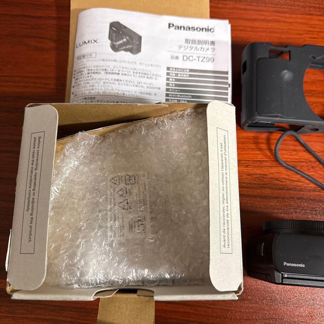 【新品同様】LUMIX ルミックス DC-TZ99 ブラック 元箱付き　おまけ有