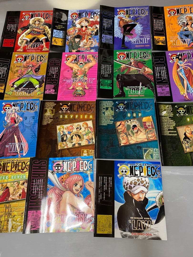 ワンピース　総集編　付録まとめ売り　オリジナルブックカバーなど