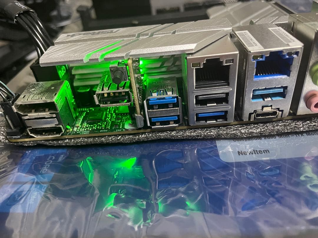 【ピン曲がり】ASRock Z690M-ITX/ax マザーボード