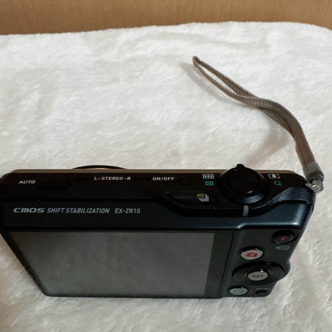 CASIO デジタルカメラ HIGH SPEED EXILIM EX-ZR10