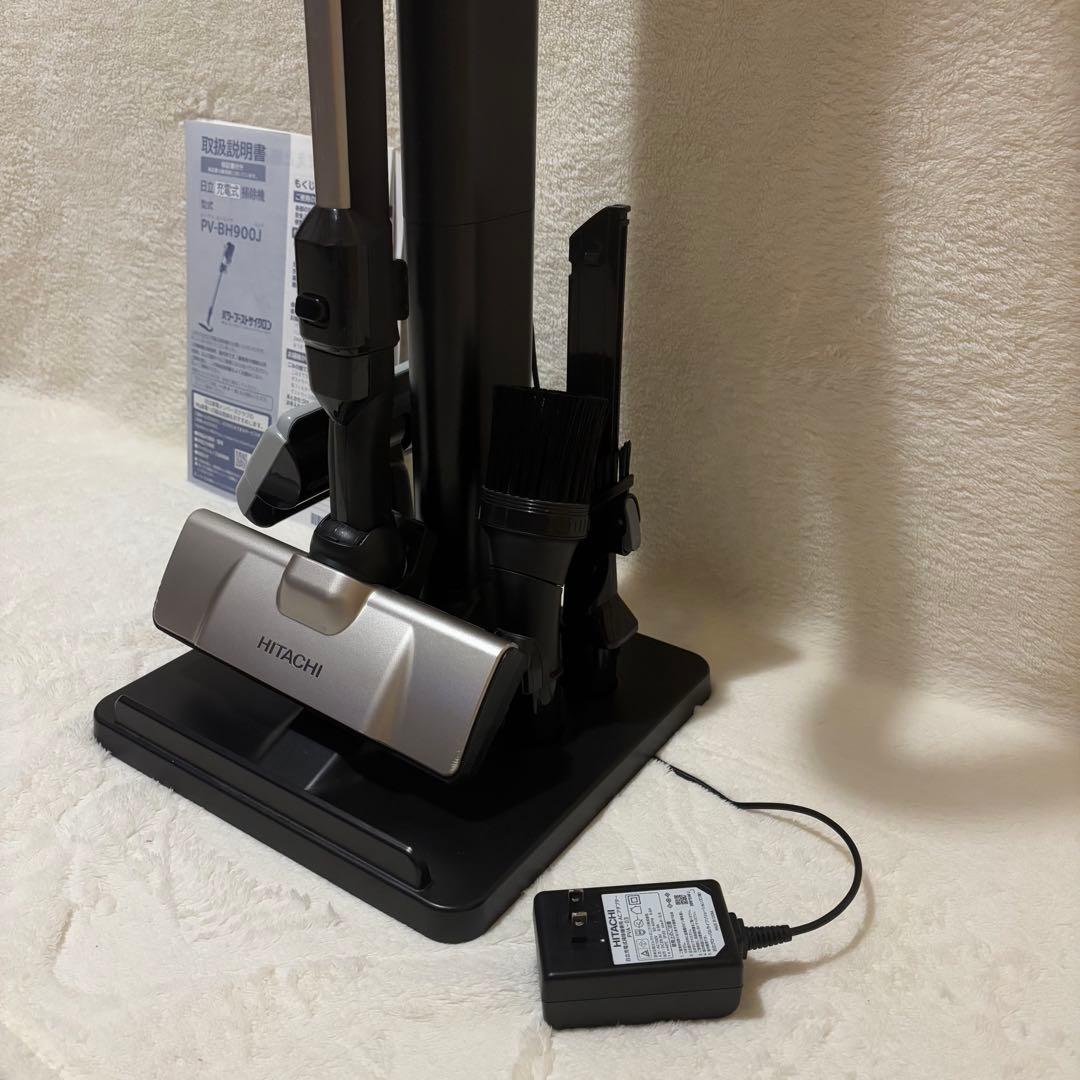 HITACHI 最上位機種　PV-BH900J 収納付充電台　緑LED　BT良
