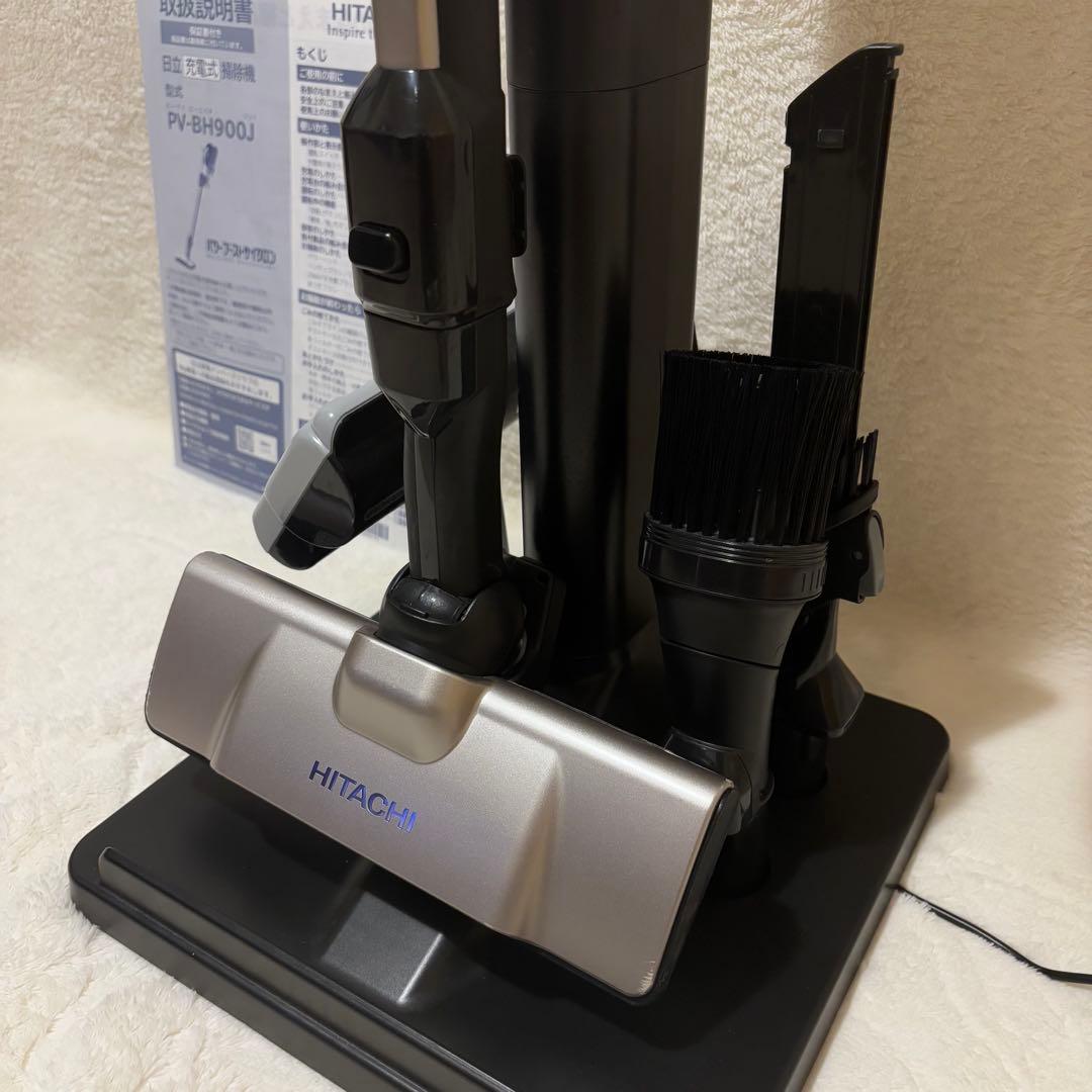 HITACHI 最上位機種　PV-BH900J 収納付充電台　緑LED　BT良