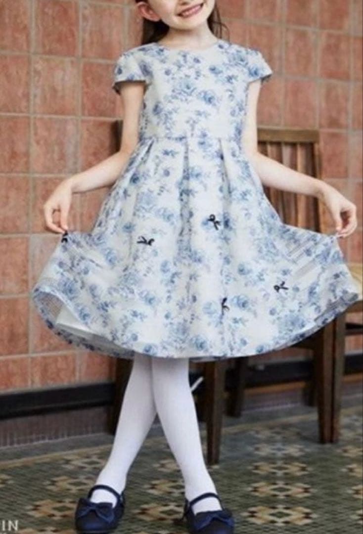 ショパンCHOPINフォーマル ワンピース＆ボレロ セット 花柄 卒園　入学式