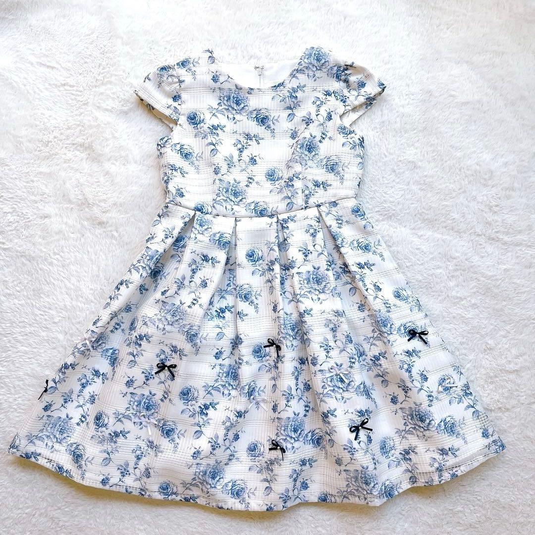 ショパンCHOPINフォーマル ワンピース＆ボレロ セット 花柄 卒園　入学式