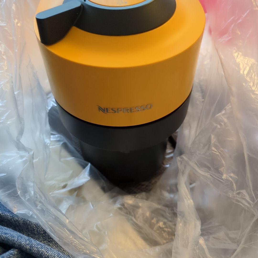 あずき☆Nespresso Vertuo Pop マンゴーイエロー