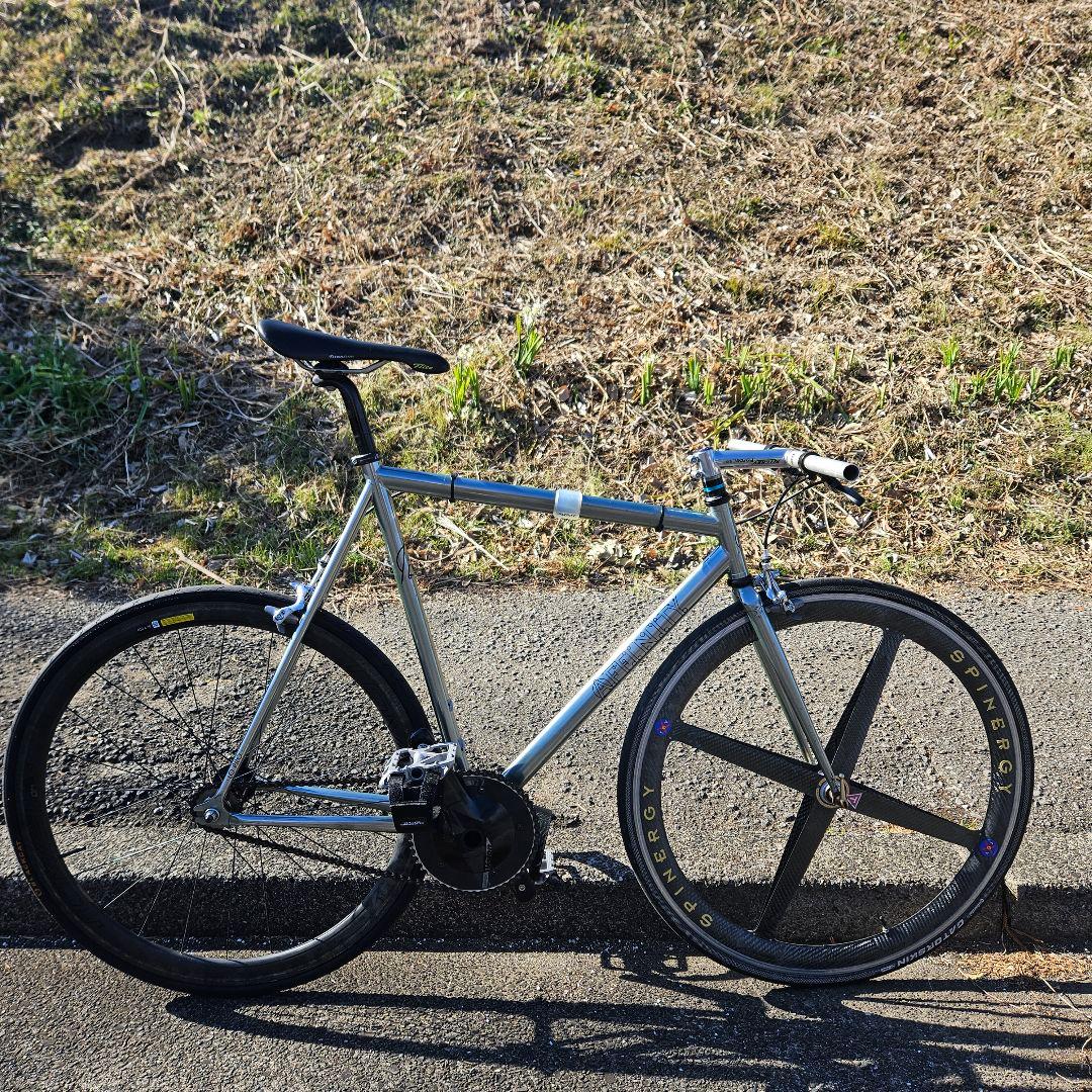 初期型　アフィニティー　ロープロ　フレームセット　M　パシュート