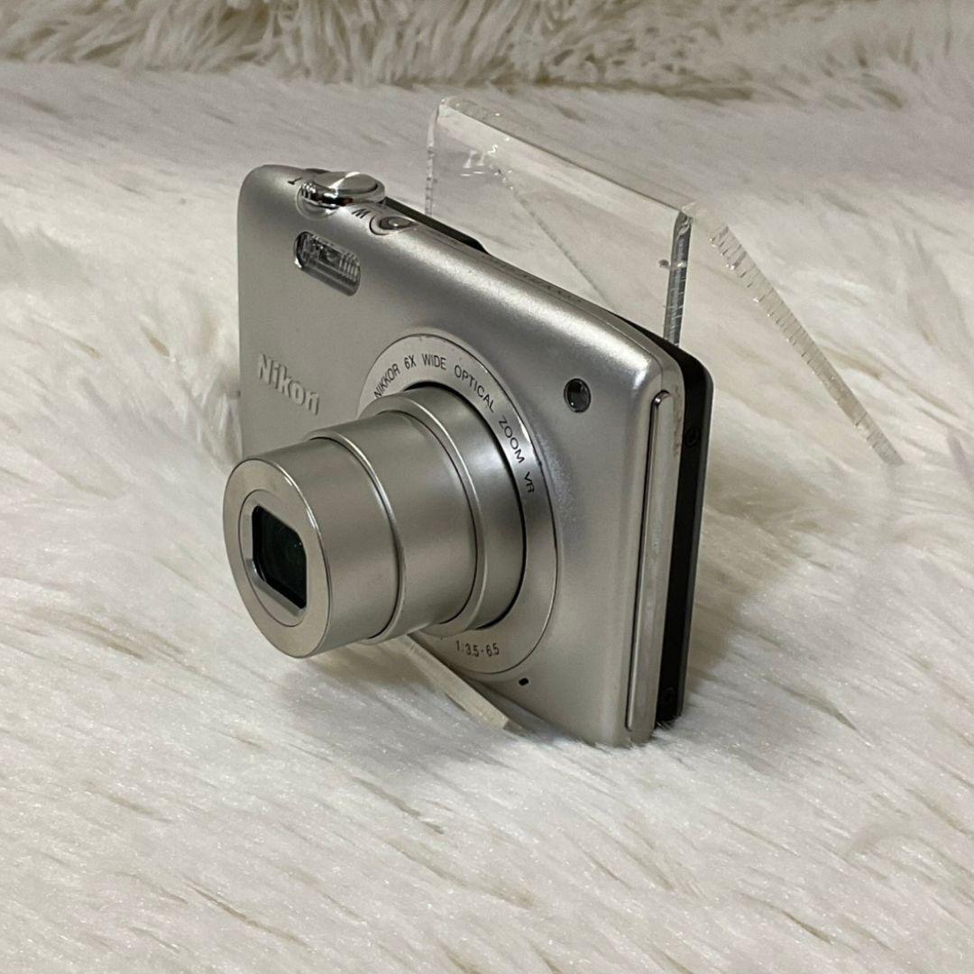 【簡易動作確認済】Nikon COOLPIX S3300 デジタルカメラシルバー