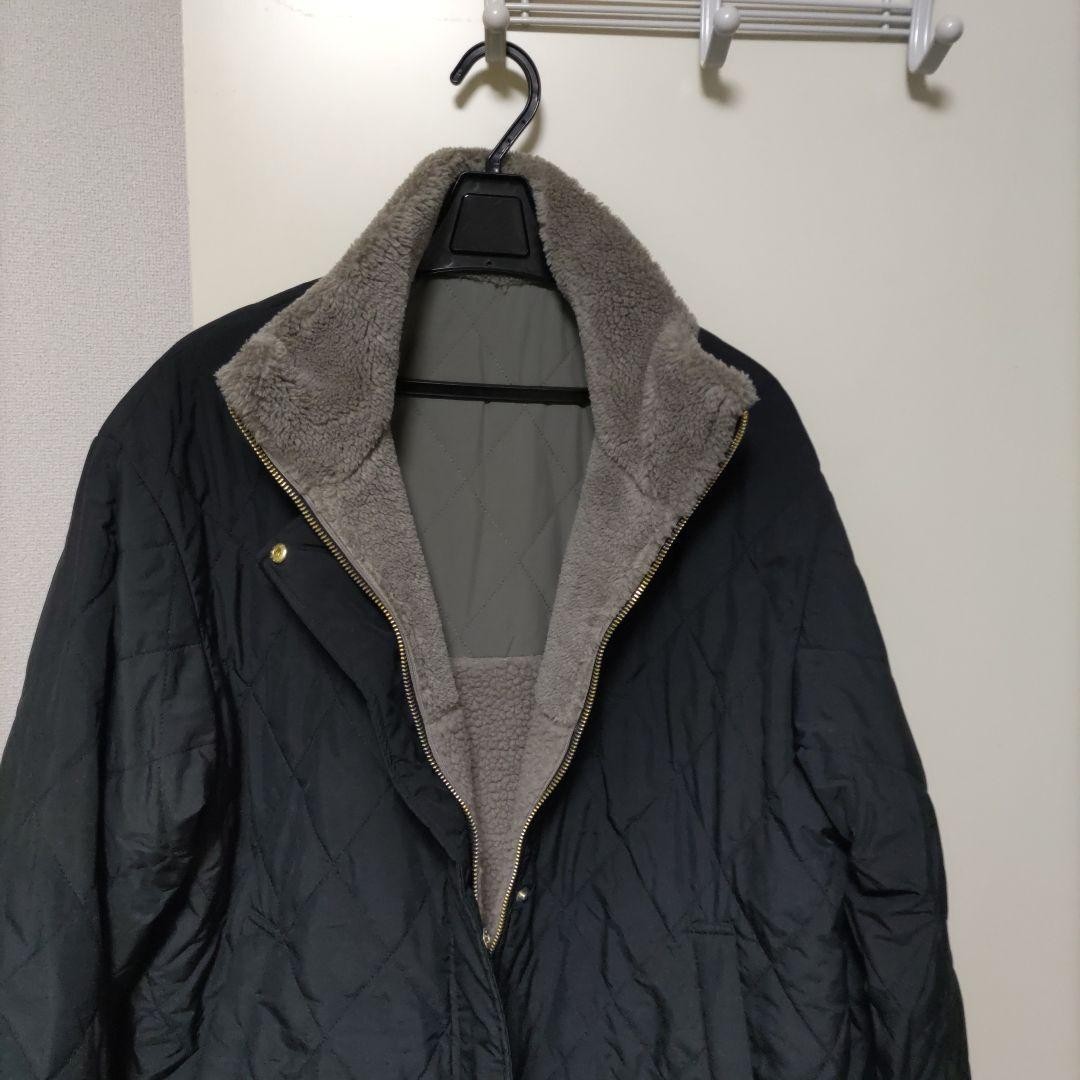 新品未使用　グローバルワーク　リバーシブルキルトブルゾン モカМ最終値下げ